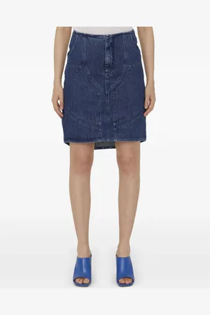 OFF-WHITE Motorcycle midi skirt