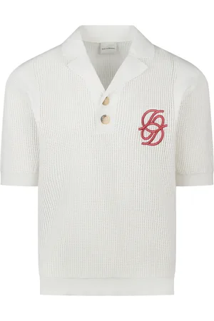 Drôle de Monsieur Knitted polo shirt
