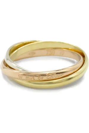 Cartier 2010s 18K Trinity ring