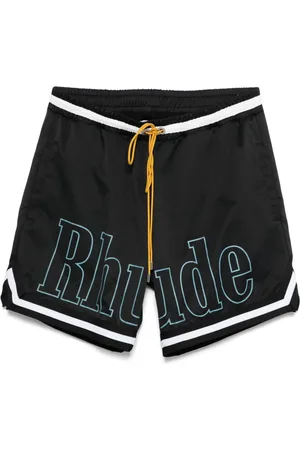 Rhude Logo-print swim shorts