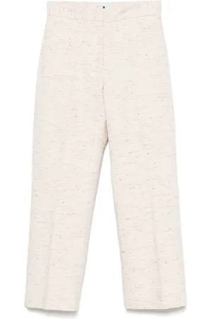Msgm Speckle-weave trousers