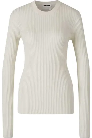Jil Sander Ribbed silk top