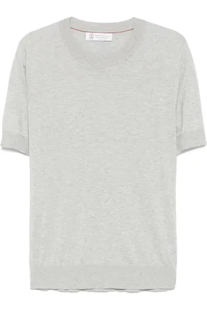 Brunello Cucinelli Fine-knit T-shirt