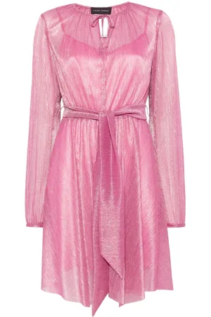 TALBOT RUNHOF Lurex mini dress