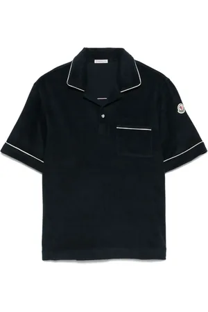 Moncler Textured polo shirt