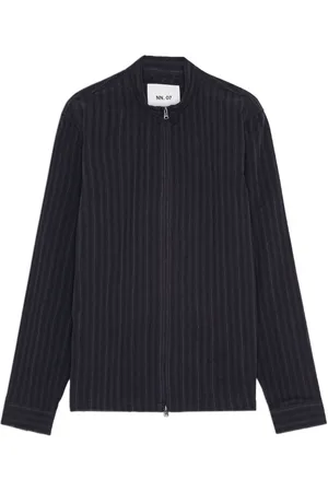 NN.07 Striped shirt jacket