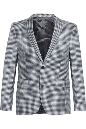 OFFICINE GENERALE Checked blazer