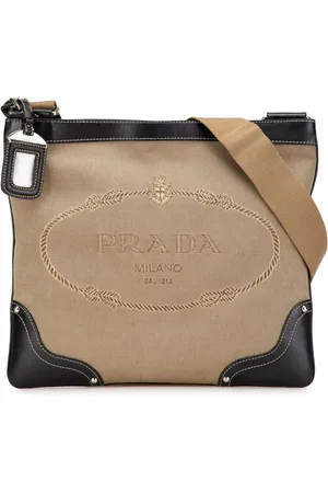 Prada 2010-2024 Canvas Canapa Logo crossbody bag