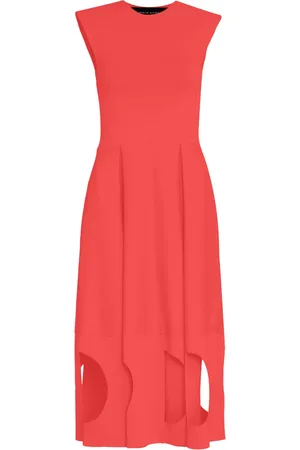 Gloria Coelho Cut-out midi dress