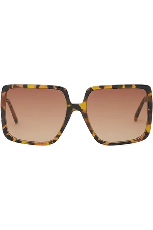 Karl Lagerfeld Tortoiseshell square-frame sunglasses