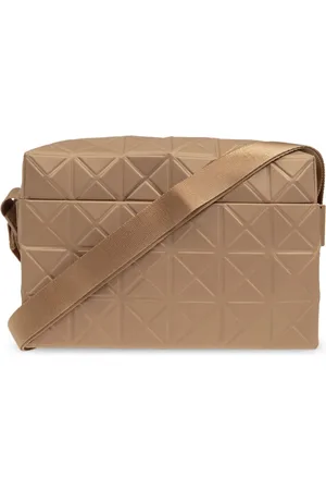 Issey Miyake Geometric-panelled shoulder bag