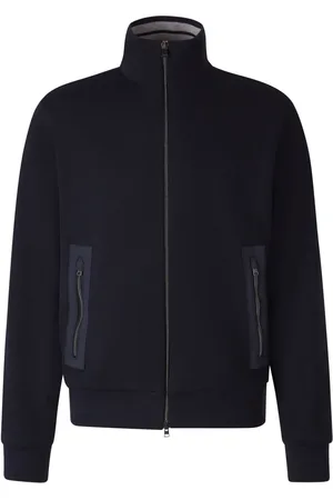 HERNO Zip-front piqu?? cardigan