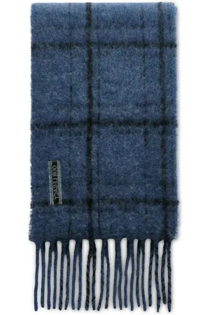 OUR LEGACY Plaid-check scarf