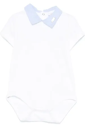 Le Bebé Enfant Logo-plaque bodysuit