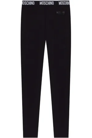 Moschino Logo-waistband leggings