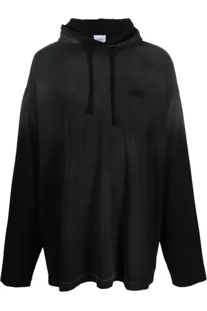 Vetements Gradient-effect oversized hoodie