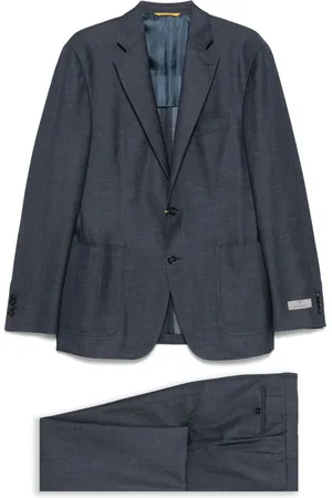 CANALI Slub-textured suit