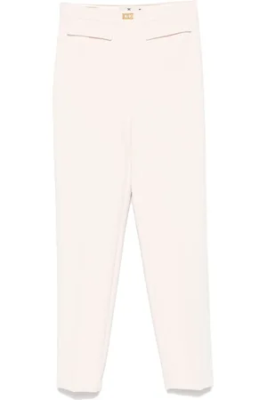 Elisabetta Franchi Crepe tapered trousers
