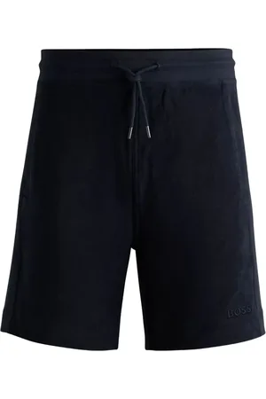 HUGO BOSS Towelling-effect shorts