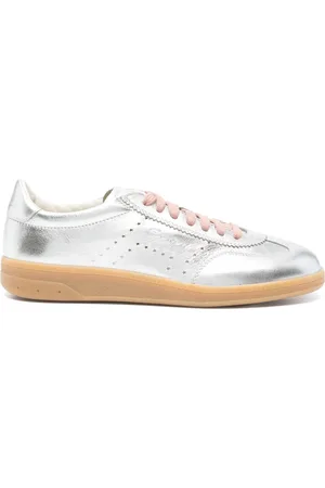 santoni Leather sneakers