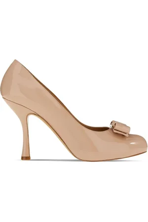 Salvatore Ferragamo Vara bow mid-heel pumps
