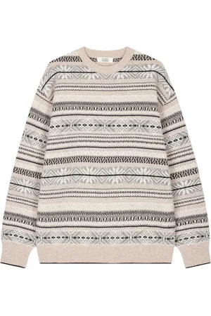 Studio Tomboy Selburose-patterned sweater