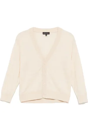 Emporio Armani Logo-jacquard cardigan