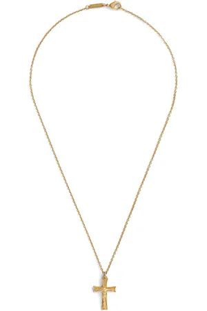 Dolce & Gabbana Cross-pendant chain necklace