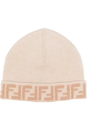 Fendi FF-intarsia beanie