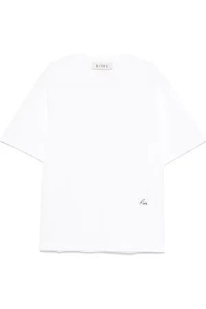 Rohe Logo-embroidered T-shirt