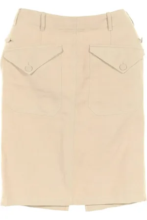 Hermès 2010s linen skirt
