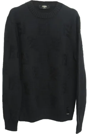 Fendi 2010s FF-jacquard sweater