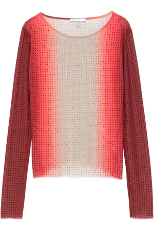 Patrizia Pepe Rhinestone-embellished T-shirt