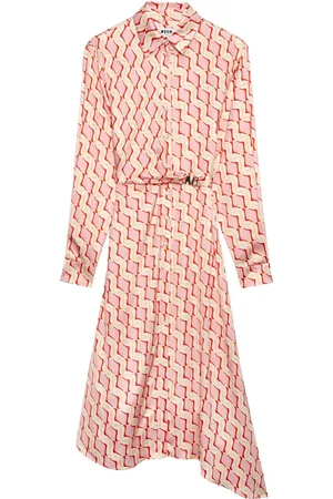 Msgm Geometric-pattern dress
