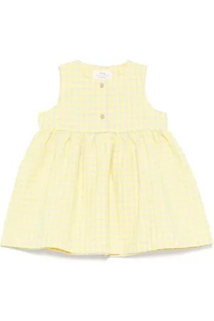 TEDDY & MINOU Gingham-check dress set