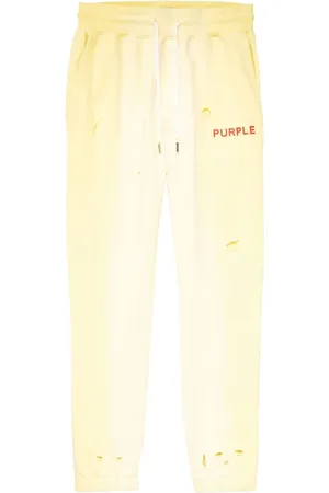 Purple Brand Logo-print track pants