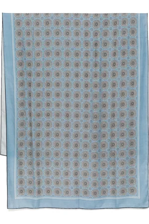 N.PEAL Geometric Pashmina scarf