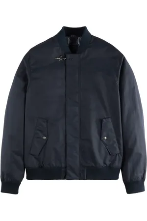 FAY Hook-fastening bomber jacket