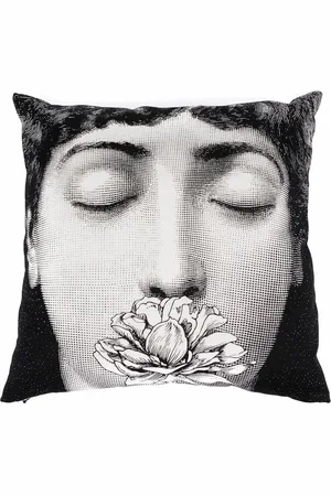 FORNASETTI Lina Cavalieri-print cushion