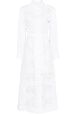 P.A.R.O.S.H. Embroidered shirt dress