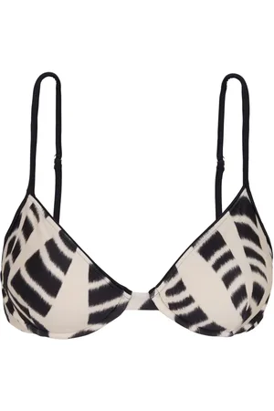 Lenny Niemeyer Printed triangle bikini top