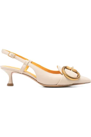 MARA BINI Buckle-detail slingback pumps