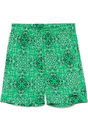 Garment Workshop Paisley-print bermuda shorts