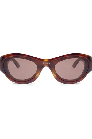 SUNNEI Geometric-frame sunglasses