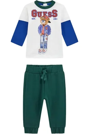 Guess Logo-print trousers set