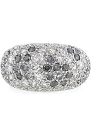 Cartier 2010s 18kt white gold Sauvage diamond ring