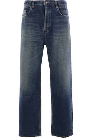 Saint Laurent Logo-patch jeans