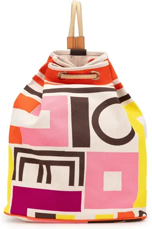 Hermès 2021-2024 Cotton Carre Taquin backpack