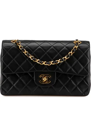 CHANEL 1996-1997 Small Classic Lambskin Double Flap shoulder bag
