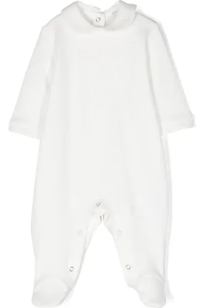 MONNALISA Logo-embroidered cotton pyjamas